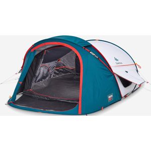Pop up tent xl - 2 personen - 2 seconds - fresh & black