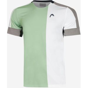 Head T-shirt Tech Padel Grijs Blauw Groen Padel
