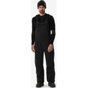 Waterdichte en praktische snowboardbroek met bretels heren snb 900 zwart