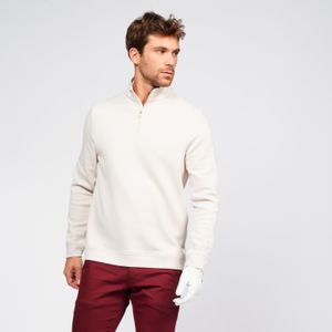 Golfsweater mw500 voor heren beige
