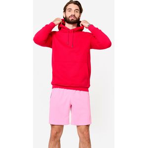 Fitnesshoodie voor heren rood