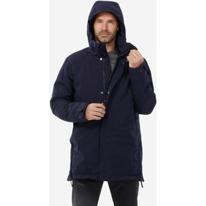 Waterdichte parka jas voor heren | winterjas parka | sh500 | tot -10°c | blauw