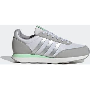 Sneakers voor wandelen in de stad dames run 60s 3.0 grijs groen