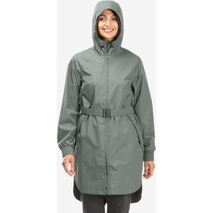 Lange regenjas voor wandelen dames raincut long