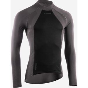 Wielren thermoshirt heren roadr 920 extreme met lange mouwen zwart