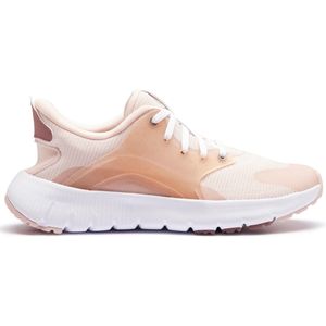 Wandelsneakers voor dames standaardbreedte sw500.1 roze