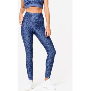 Fitnesslegging met hoge taille voor dames luipaardprint