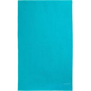 Strandlaken handdoek turquoise 145 x 85 cm groot l