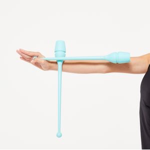 Knotsen voor ritmische gymnastiek (rg) koppelbaar 41 cm turquoise