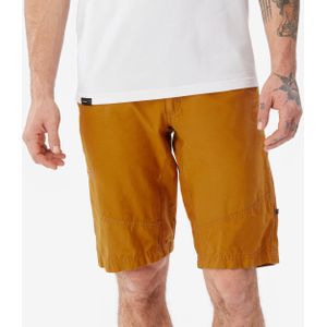 Klimshort voor heren vertika stretch oker