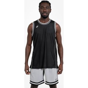 Basketbaltanktop tkr-500 omkeerbaar zwart/wit