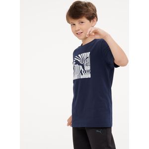 T-shirt kinderen blauw