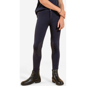 Rijbroek voor kinderen 140 kniestukken marineblauw