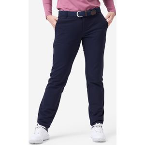 Golfbroek cw500 voor dames marineblauw