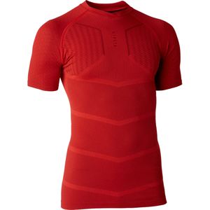 Thermoshirt unisex keepdry 500 korte mouwen rood