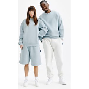 Uniseks sweater met ronde hals elementals blauw