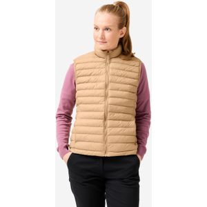 Bodywarmer mw500 voor dames beige