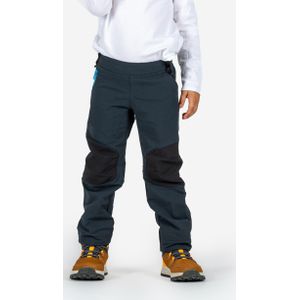 Softshell broek voor wandelen mh550 donkergrijs kinderen 2-6 jaar