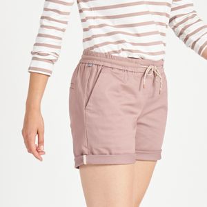 Zeilshort voor dames sailing 100 taupe