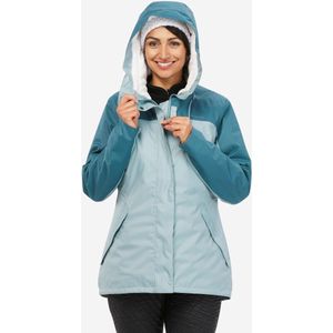 Waterdichte dames winterjas voor wandelen sh500 -10°c