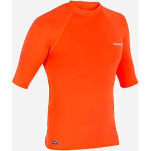 Uv-shirt  heren 100 fluo-oranje