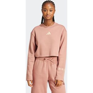 Adidas - All Szn Crop Graphic - Sweatshirt - Zwart