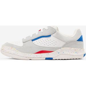 Sneakers kids veters leer playventure city - wit