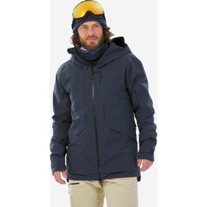 Ski-jas voor heren fr100 marineblauw