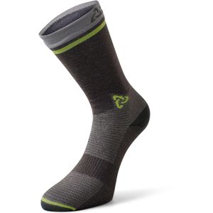 Zeilsokken coolmax waterdicht grijs/geel