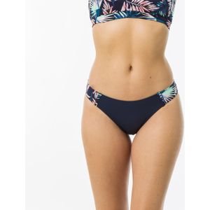 Bikinibroekje roxy eenkleurig met floral-accenten