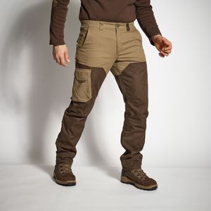 Outdoor broek renfort 520 twee kleuren bruin