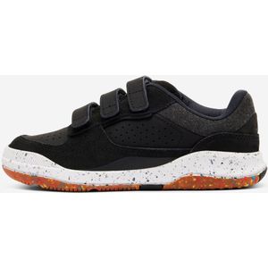 Sneakers playventure city zwart klittenband leer