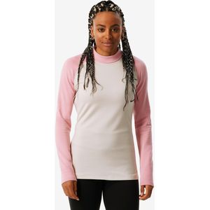 Thermoshirt bl 500 voor dames beige roze