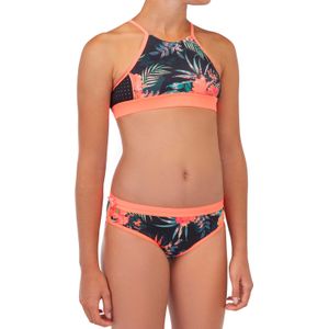 Meisjes - Baha 900 - Bikinitop - Zwart/Koraal