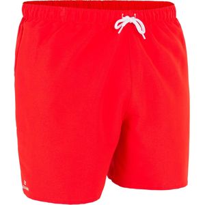 Korte boardshort voor surfen hendaia nt rood