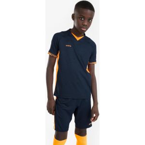 Voetbalshirt kind clr marineblauw/oranje