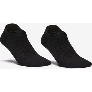 Lage sokken deocell tech urban walk pakje van 2 paar zwart