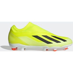 Adidas x crazyfast league fg laceless voetbalschoenen zonder veters geel