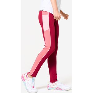 Legging met hoge taille en zak s500 bietenrood