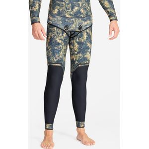 Duikbroek voor harpoenduiken heren neopreen 5 mm spf 900+ camouflage eendenbek