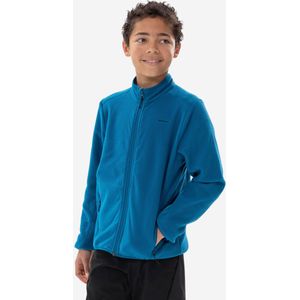 Fleece jas voor wandelen mh150 blauw kinderen 7-15 jaar