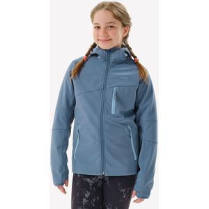 Softshell wandeljas mh900 voor kinderen blauw
