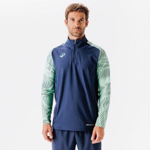 Training top viralto wavy club marineblauw/groen