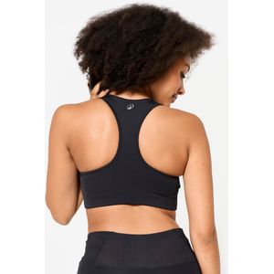 Gevoerde sportbeha met racerback voor dames gemiddelde ondersteuning