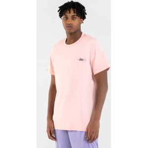 Basketbal t-shirt heren/dames ts500 signature roze