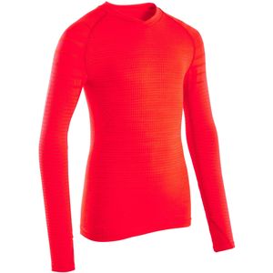 Thermoshirt kind keepdry 500 lange mouwen oranje