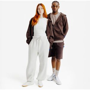 Uniseks sweatvest met rits elementals bruin