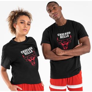 Chicago bulls basketbalshirt heren/dames ts 900 nba zwart