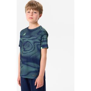 Voetbalshirt kind club wavy zwart/groen