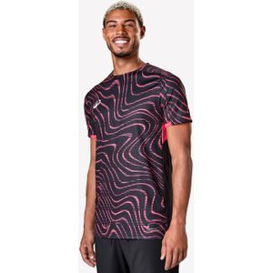 Voetbalshirt viralto topo - Zwart/Roze - Sportshirt